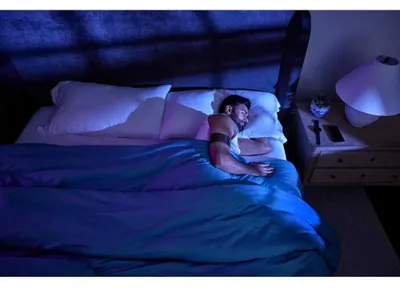 Produktbild von Garmin Index™ Sleep Monitor Gurt Durchsichtig S-M Durchsichtig S-M