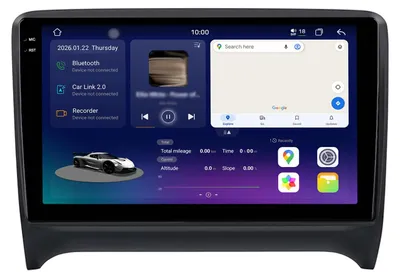 Zdjęcie produktu dla Radio samochodowe Android do Audi TT 8J 2006-2014 Wireless CarPlay Android Auto GPS Navi 2K 128GB 9 cali 4G LTE BT Sterowanie Kierownicą