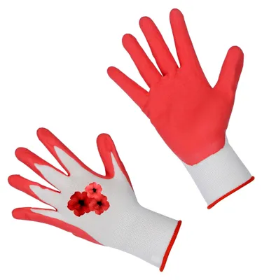 Produktbild von Gartenhandschuh Gardencare Größe 8/M, Rot