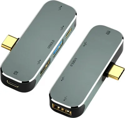 Produktbild von INF YX04-X4 5-in-1 USB-C Hub: Erweitern Sie Ihre Konnektivität mit USB