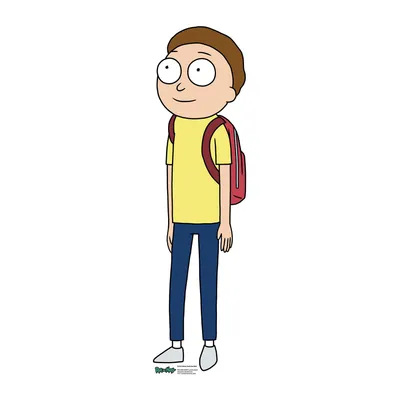 Immagine prodotto di Rick e Morty cartone stand-up Morty Smith Mini