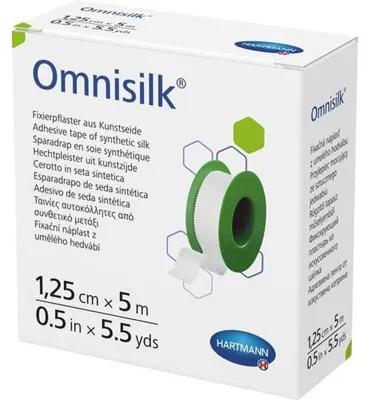 Produktbild von Hartmann Omnisilk ® Spulenpflaster 1,25cm x 5m | Packung (1 Stück)
