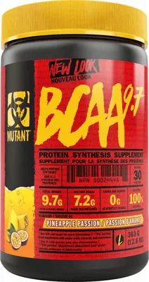 Produktbild von Mutant BCAA 9.7, Ananas, 1 Stück(e), CE, Flasche, 348 g