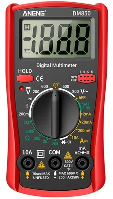Obrázek produktu pro ANENG DM850, digitální multimetr, AC/DC 600V, 10A