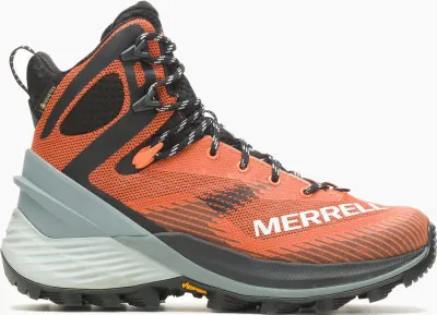 Produktbild von Merrell Rogue Hiker Mid GTX Damen Trekkingschuhe Wanderschuhe orange 39