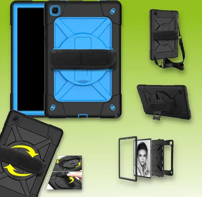 Produktbild von Für Samsung Galaxy Tab A7 10.4 2020 360 Grad S/B Outdoor Hybrid Tasche Etuis