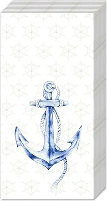 Produktbild von IHR Papiertaschentücher Anker 10 Stück 21x21 cm Taschentücher Servietten