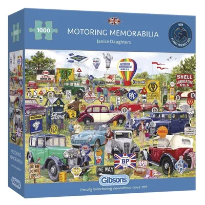 Obrázok produktu pre Gibsons Motoring Memorabilia, 1000 kusov