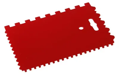 Obrázek produktu pro Stěrka plast zuby 170x115mm 37111