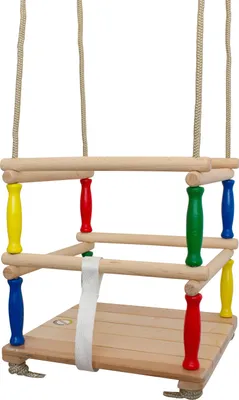 Produktbild von Gitterschaukel Babyschaukel aus Holz emwe - 24268