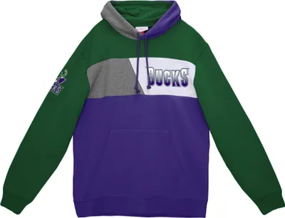 Produktbild von Mitchell & Ness BLOCK Fleece Hoody - Milwaukee Bucks - L