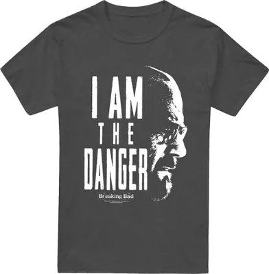 Produktbild von Breaking Bad - "I Am The Danger" T-Shirt für Herren/Damen Uni TV20862 (3XL) (Holzkohle)