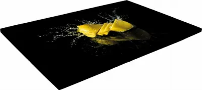 Zdjęcie produktu dla SZKLANA DESKA KUCHENNA 60x20 03c Cytryny