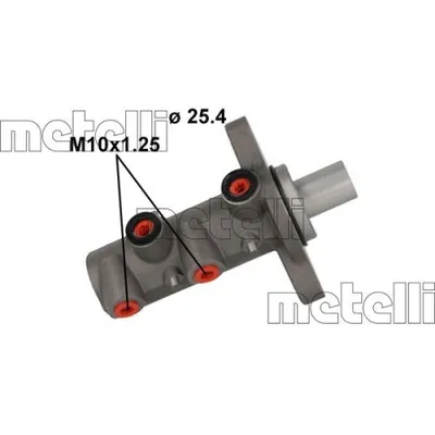 Produktbild von METELLI 05-1189 Bremszylinder Hauptbremszylinder für FIAT Ducato Kastenwagen (250, 290) Ducato Pritsche / Fahrgestell (250, 290) Ducato Bus (250, 290)
