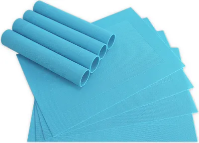 Produktbild von Tischsets BORDA 8er Set Türkis-blau als Tischuntersetzer