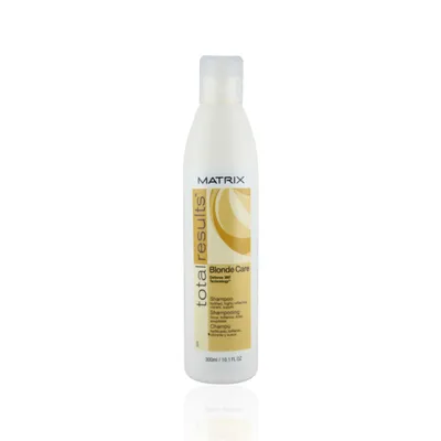 Produktbild von Matrix Total Results Blonde Care Weightless, 300 ml, Shampoo, Professionell, Frauen, Blond, Stumpfes Haar, Gefärbtes Haar, Aufgehelltes Haar, Blond