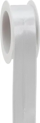 Produktbild von Geschenkband Susifix Satinband 25mm/3m | Weiß