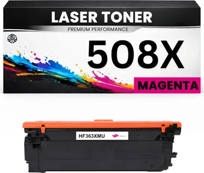 Produktbild von XXL Toner 508X Magenta für HP kompatibel CF363X 040HM Premium Alternative Color LaserJet Enterprise 552dn M553dn/553 MFP M577 Canon imageCLASS