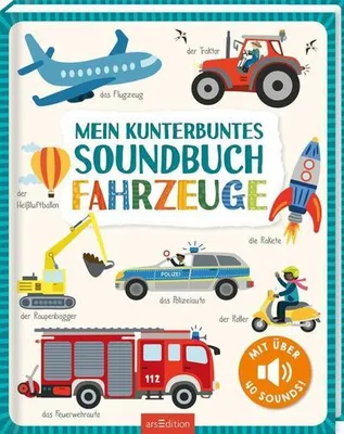 Immagine prodotto di Mein kunterbuntes Soundbuch - Fahrzeuge