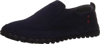 Produktbild von Manitu Slipper gelocht gefloch. Standard in blau, Gr. 45
