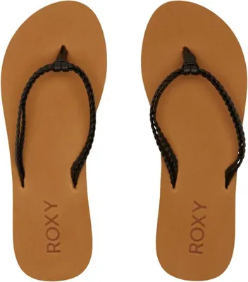 Produktbild von Roxy Costas Sandalen für Damen, Schwarz, Größe 42, mit weichem EVA-Fußbett