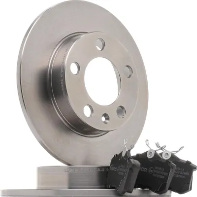 Produktbild von VAICO Bremsenset Hinten Bremsscheiben Beläge Satz für VW Golf IV Schrägheck (1J1) 232mm