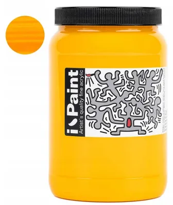 Produktbild von Renesans I-Paint Acrylfarbe 500ml Kadmiumgelb Hell