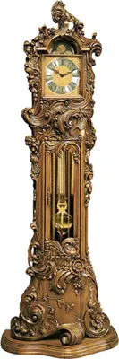 Produktbild von Casa Padrino Luxus Barock Standuhr Braun / Gold - Prunkvolle Massivholz Pendeluhr im Barockstil - Barock Interior - Barock Standuhren - Luxus Qualität -  Italy