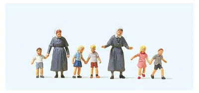 Produktbild von Preiser Diakonissen mit Kindern 10533