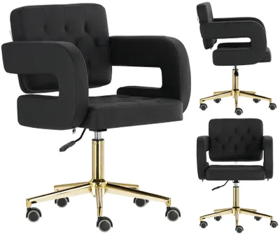 Image de Tabouret cosmétique de coiffure avec dossier fauteuil SPA mobile Amalfi
