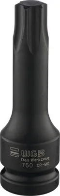 Produktbild von 1/2 TX Kraft-Schraubendreher-Einsatz WGB, 78mm, TX 60"