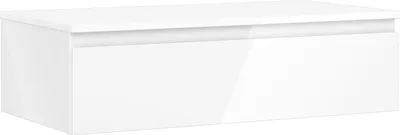 Immagine prodotto di Mexen Orio mobile bagno sottolavabo 90 cm con piano, 1 cassetto, bianco lucido - 91A10-09023-1-BFC00