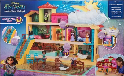 Immagine prodotto di Disney Encanto Feature Casa di Madrigal Set di marionette di piccole dimensioni