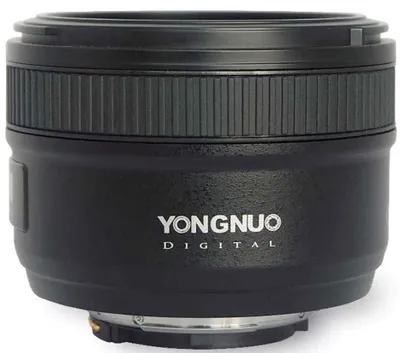 Produktbild von Yongnuo 35 mm / F 2.0 Standardobjektiv fÃ1/4r Nikon F Spiegelreflexkameras, F2, Autofokus, 52 mm Filterdurchmesser