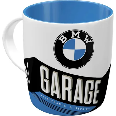 Immagine prodotto di Arte nostalgica - Tazza da caffè - BMW - BMW Garage