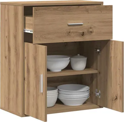 Produktbild von vidaXL Sideboard Artisan-Eiche 60 x 31 x 70 cm Holzwerkstoff