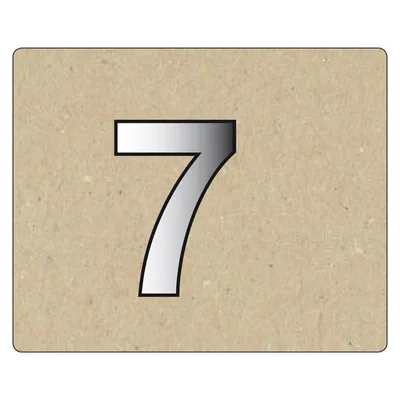 Image de Ornements miroir chiffre 7