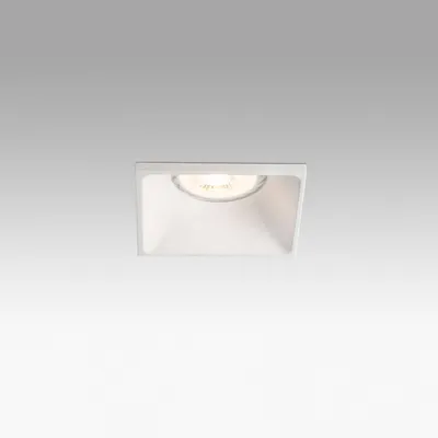 Image de Luminaire encastré NEÓN GU10 Carré Blanc