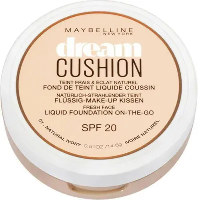 Produktbild von Maybelline MAY DREAM CUSHION FDT NU 1 Natural Ivor, 70 mm, 26 mm, 70 mm, 62 g