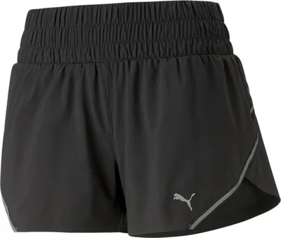 Produktbild von PUMA Run Woven 3" Shorts Damen 01 - puma black XS