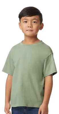 Produktbild von Gildan - T-Shirt Weiche Haptik für Kinder LT514 (XL) (Salbei)