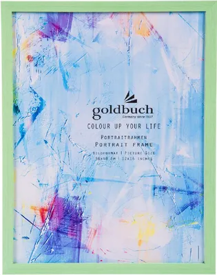 Produktbild von Goldbuch Bilderrahmen Colour up your life grün 30x40 cm