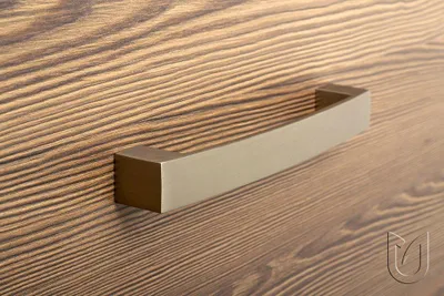 Image de Poignée de meuble Ulica UU24-128 nickel brossé + vis
