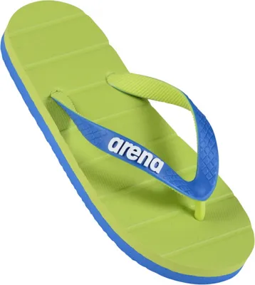 Produktbild von arena Poolsandale Eddy Junior 33 royal-lime soda