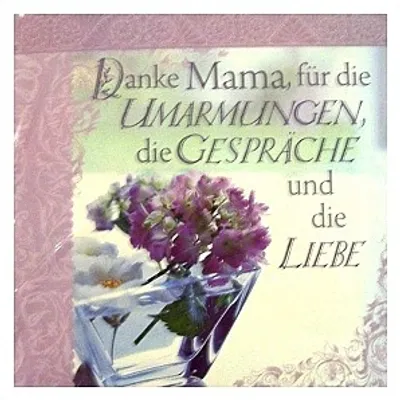 Produktbild von Geschirrtücher mit Spruch Danke Mama
