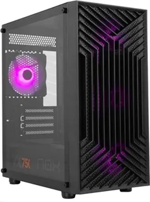 Produktbild von Nox Infinity Epsilon ARGB M-ATX Cristal Templado USB 3.0 Negra