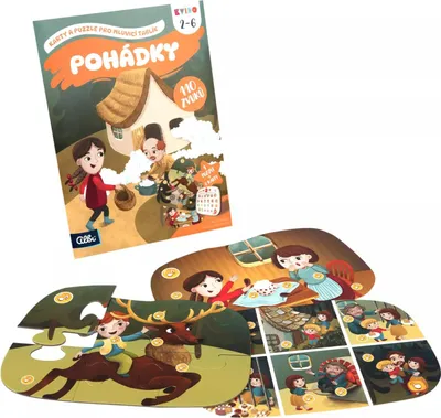 Zdjęcie produktu dla Albi Kvído – Karty i puzzle do tablicy mówiącej: Bajki