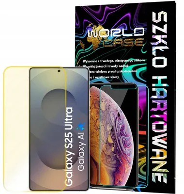 Zdjęcie produktu dla Szkło Hartowane Do Samsung Galaxy S25 Ultra Na Ekran Szkiełko Ochronne