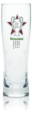 Produktbild von Heineken Pokal Glas 0,25l Kontur Gläser Champions League Sammler Edition Bier