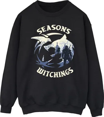 Produktbild von Netflix - "The Witcher" Sweatshirt für Herren BI49980 (S) (Schwarz)